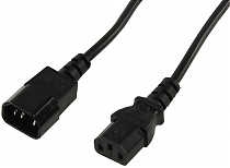 Power Supply Cable CEE - CEE Contra  2.00m. Black